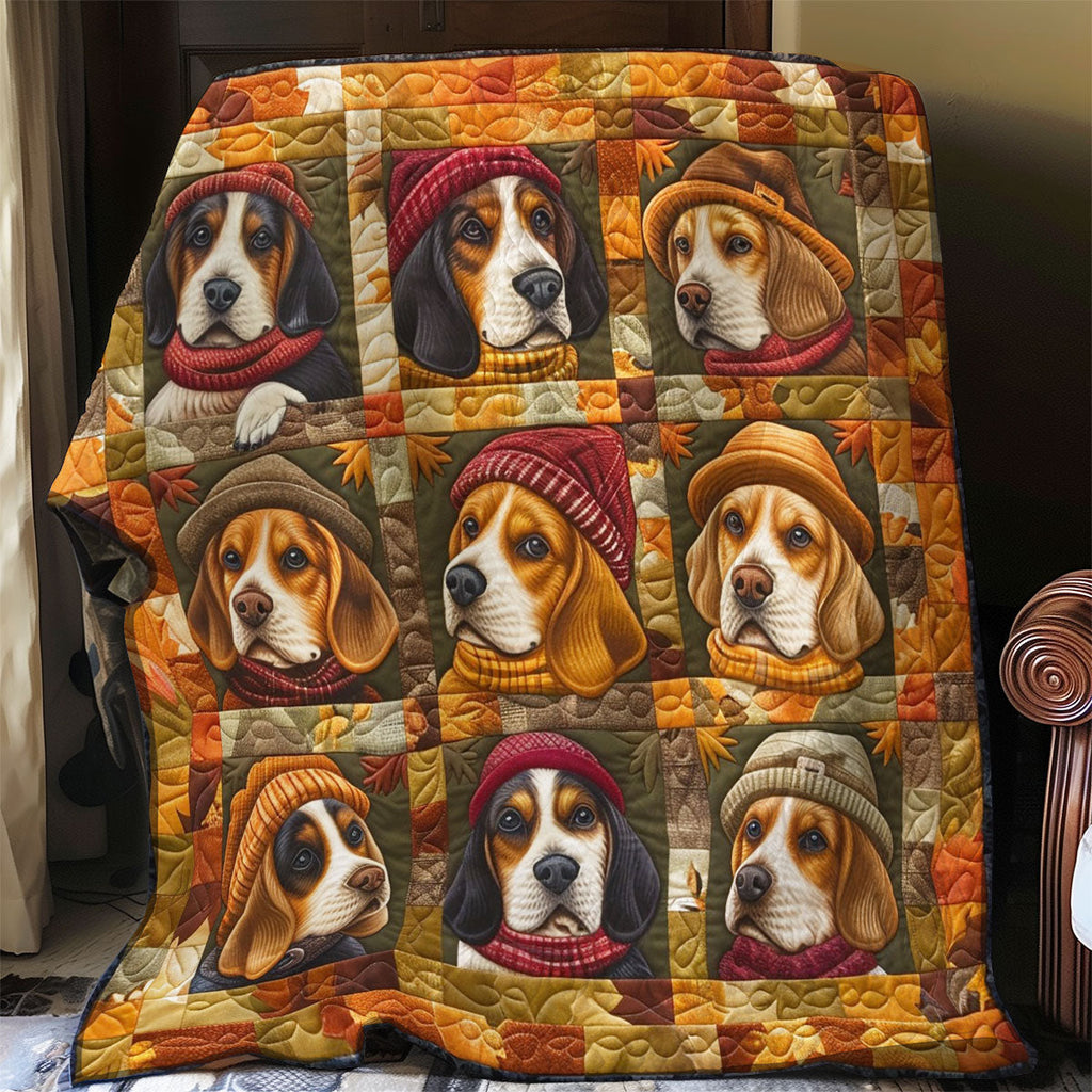 Adorable Beagles Quilt Blanket Patriotic Gifts For Men